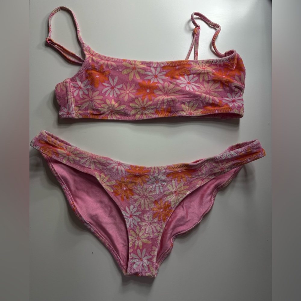 Triangl Swimwear Pink Floral Bikini